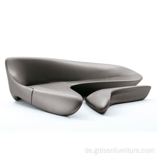 Modernes Design für kommerzielle Ecke Modulare Sofa Crescent Sofa
